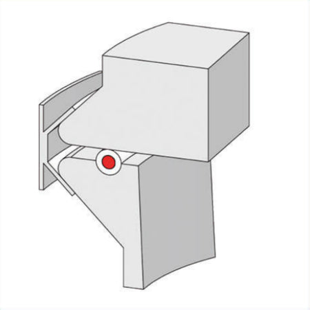BOLA Flat Flange Reaction Vessels (PTFE ) - DN 100 500 ml
