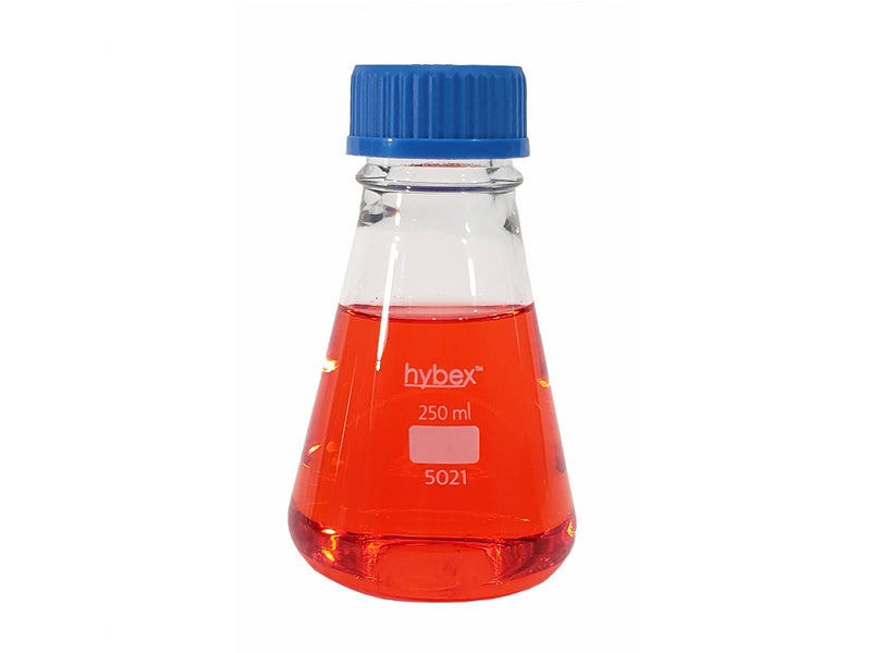 Benchmark hybex Erlenmeyer Flasks, Threaded GL45 Screw Cap - MSE Supplies LLC