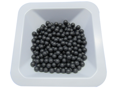 100 grams Polished Silicon Nitride (Si<sub>3</sub>N<sub>4</sub>) Grinding Media Balls - MSE Supplies LLC
