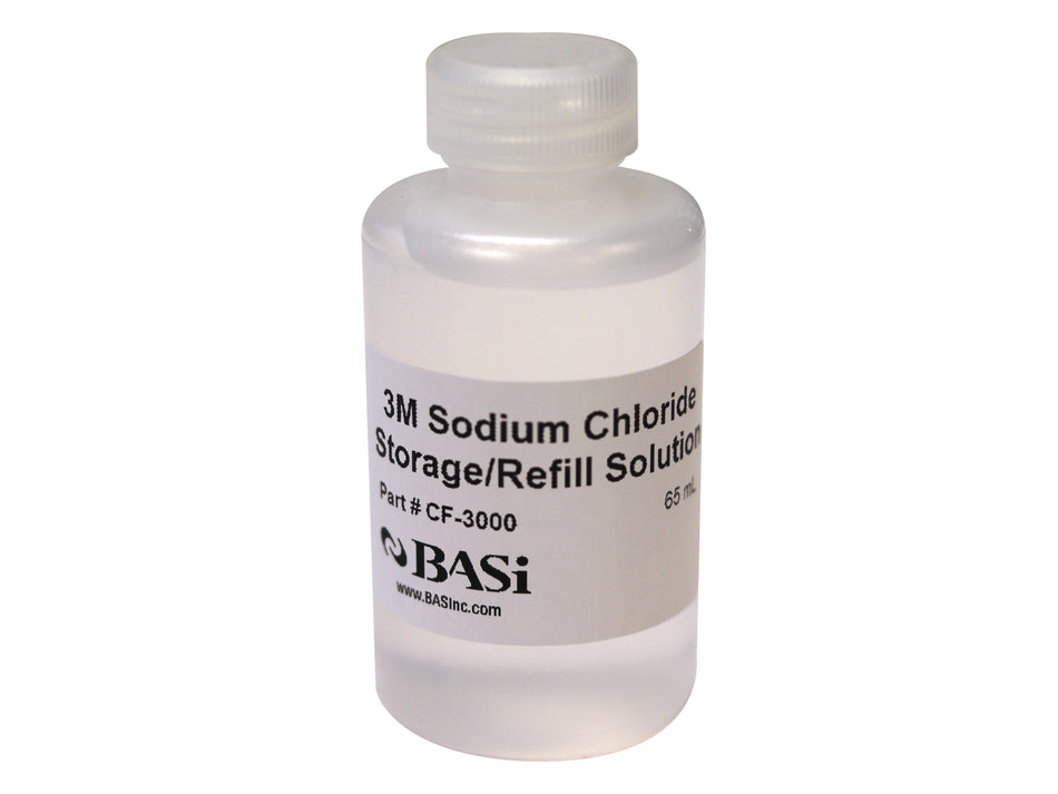 BASi 3M Potassium Chloride (3M KCl) Storage/Refill Solution, Electrochemical Products, BASi, MSE Supplies