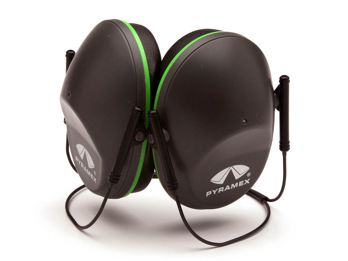PYRAMEX Passive Earmuffs BH90 Series Behind The Head Earmuffs, PK of 12 - MSE Supplies LLC