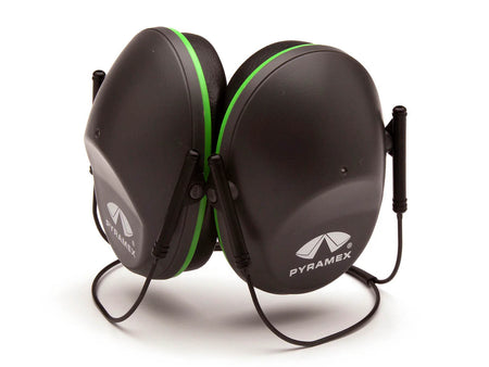 PYRAMEX Passive Earmuffs BH90 Series Behind The Head Earmuffs, PK of 12 - MSE Supplies LLC