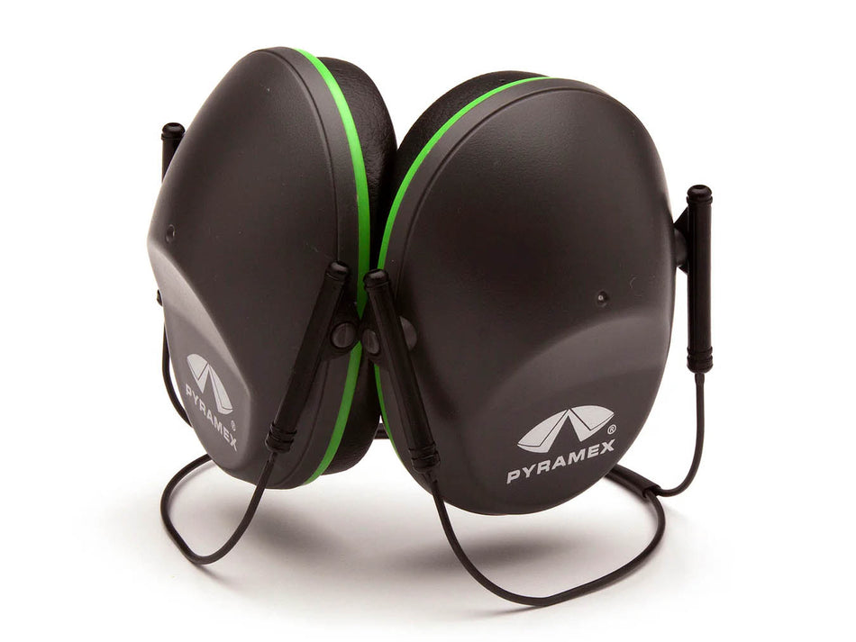 PYRAMEX Passive Earmuffs BH90 Series Behind The Head Earmuffs, PK of 12 - MSE Supplies LLC