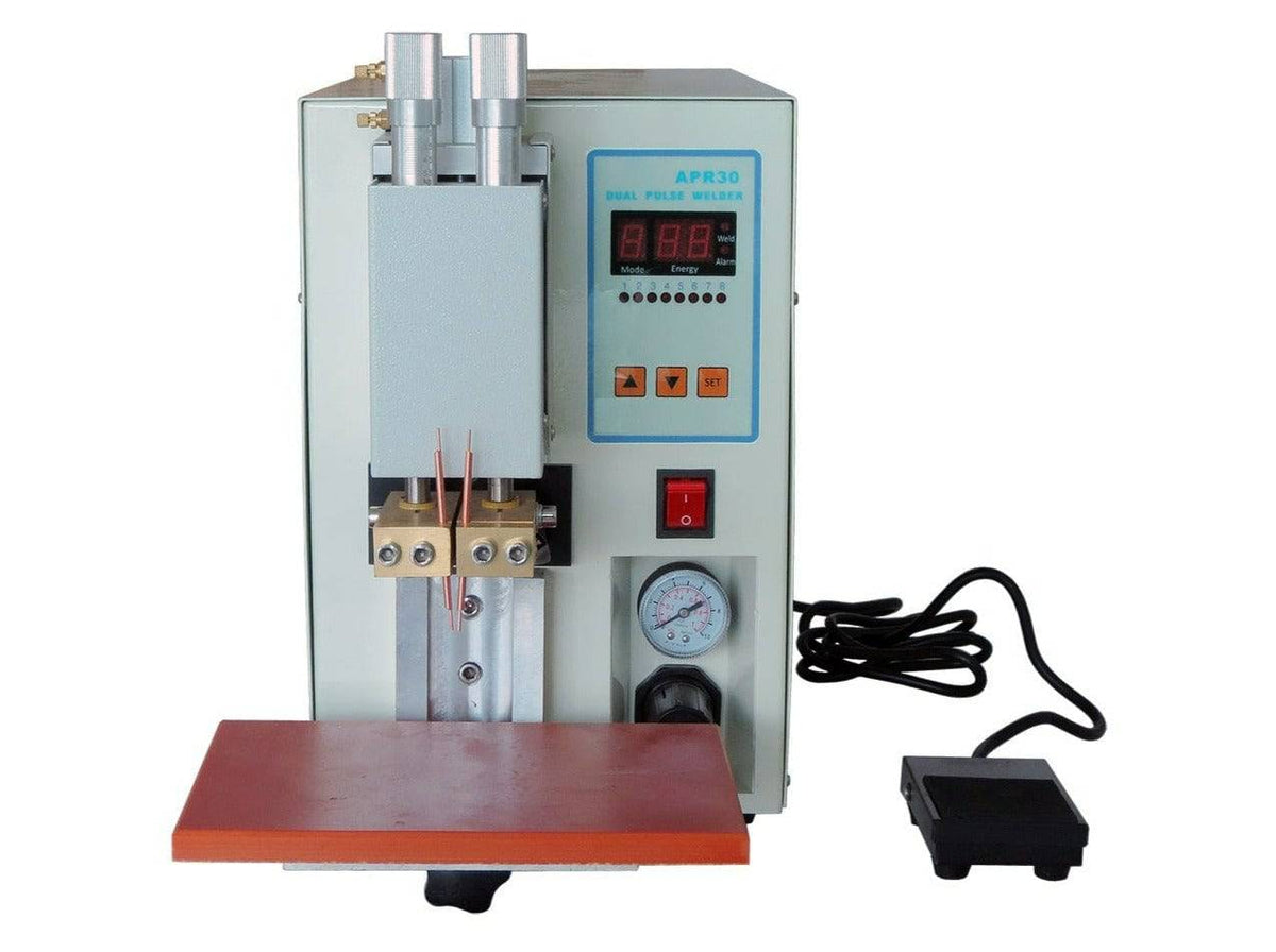 MSE PRO Single Point Pneumatic Welding Machine for Cylinder Cell Battery Tab Welding, Battery Equipment, MSE Supplies LLC, MSE Supplies
