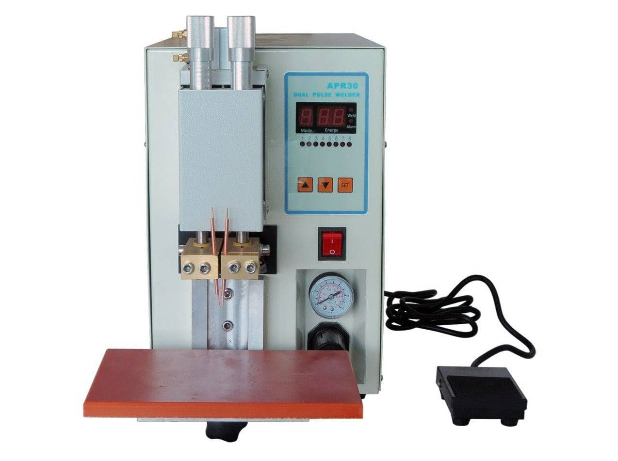 MSE PRO Single Point Pneumatic Welding Machine for Cylinder Cell Battery Tab Welding, Battery Equipment, MSE Supplies LLC, MSE Supplies