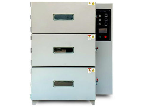 MSE PRO™ Three Layers Automatic Vacuum Oven for Pilot Battery Electrode Baking - MSE Supplies LLC