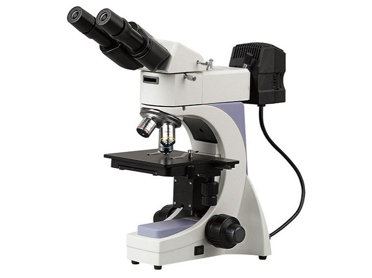 MSE PRO Economy Compact Binocular Metallurgical Microscope, Reflected Illumination, Biological Microscopes, MSE Supplies LLC, MSE Supplies