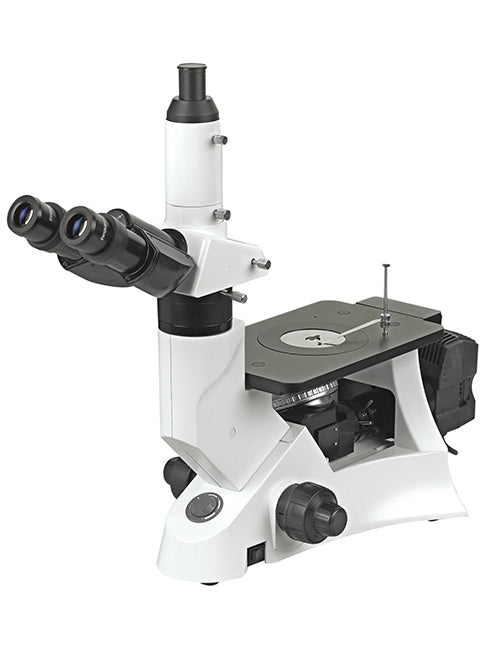 MSE PRO Inverted Metallurgical Microscope, Reflected Illumination, Biological Microscopes, MSE Supplies LLC, MSE Supplies