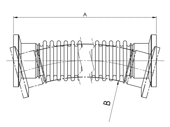 BrandTech KF DN 16, 500 mm Metal Vacuum Tubing with Small Flanges - MSE Supplies LLC
