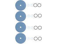 BrandTech ME 8C NT Set of Diaphragms and Valves - MSE Supplies LLC