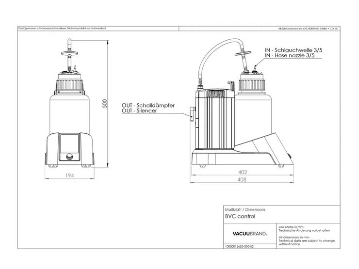 BrandTech BVC Control Fluid Aspiration System - MSE Supplies LLC