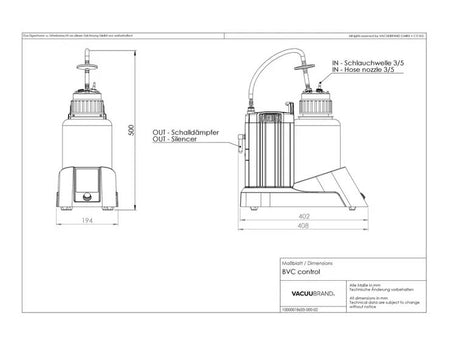 BrandTech BVC Control Fluid Aspiration System - MSE Supplies LLC