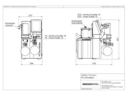 BrandTech PC 510 Select Chemistry Pumping Unit - MSE Supplies LLC