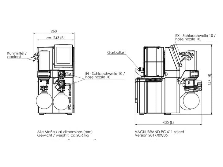 BrandTech PC 611 Select Chemistry Pumping Unit - MSE Supplies LLC