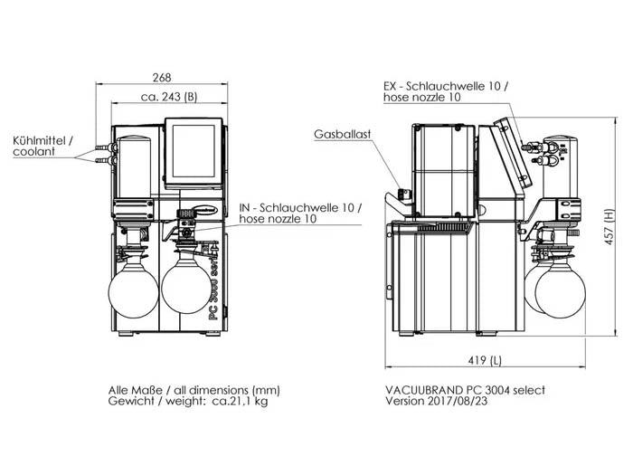 BrandTech PC 3004 VARIO Select VARIO® Chemistry Pumping Unit - MSE Supplies LLC