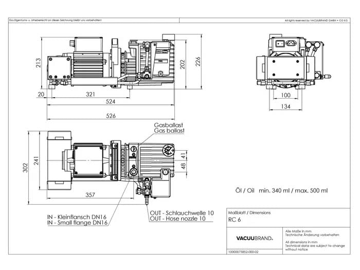 BrandTech RC 6 Chemistry-HYBRID Pump - MSE Supplies LLC