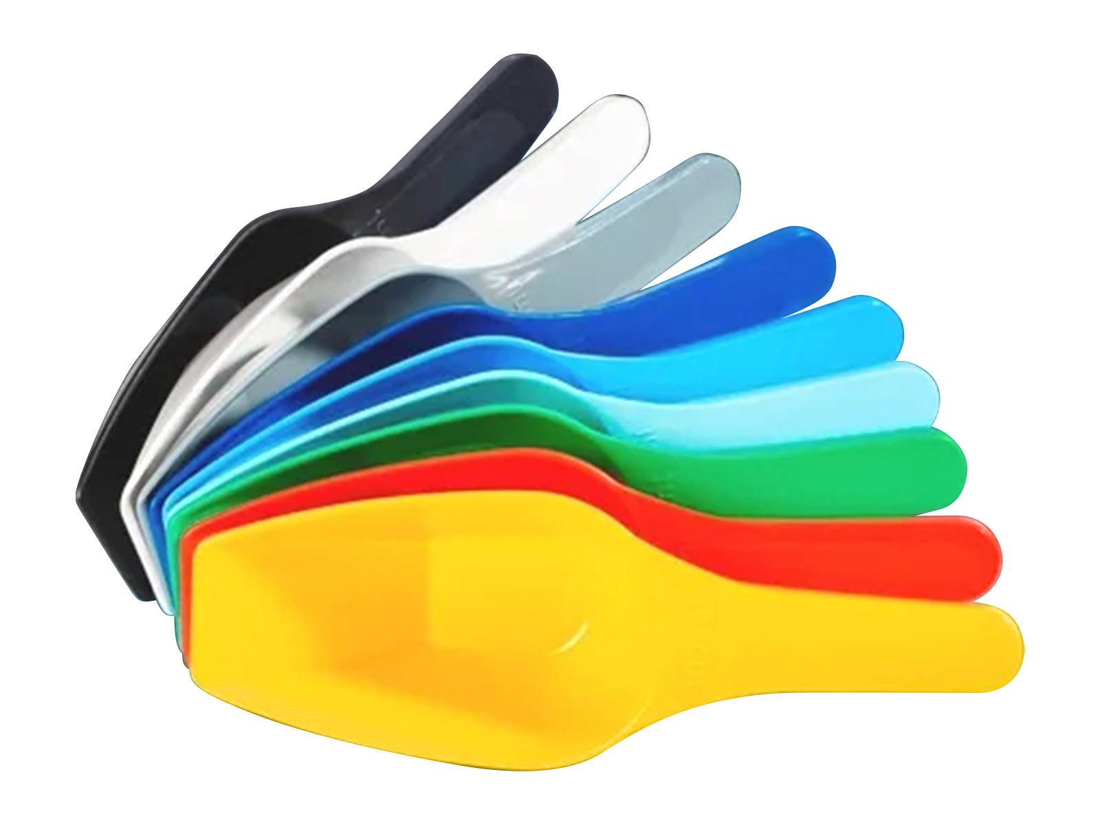 BrandTech Measuring Scoops, Coloured, PP, Bio Lab Consumables, BrandTech, MSE Supplies