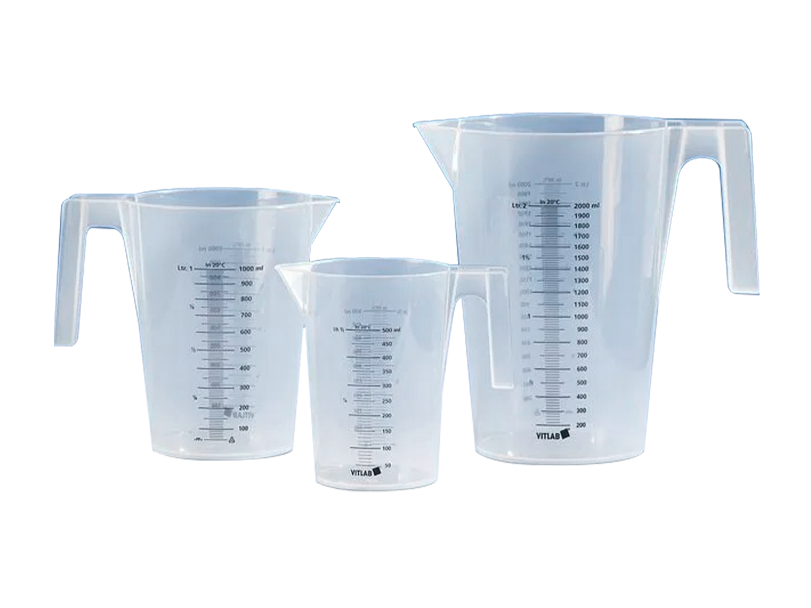 Nested Beakers BrandTech Graduated Beakers, PP, Nesting – MSE Supplies