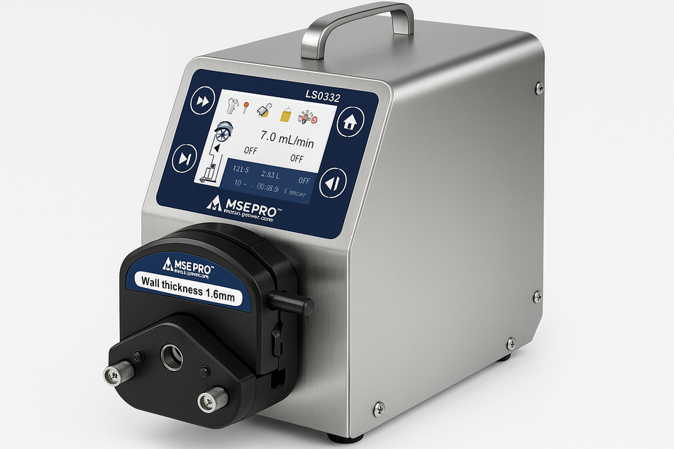MSE PRO Intelligent Flow Type Peristaltic Pump, Pump Systems, MSE Supplies LLC, MSE Supplies