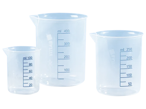 BrandTech Griffin Beakers, PP, Molded Blue Graduations - MSE Supplies LLC