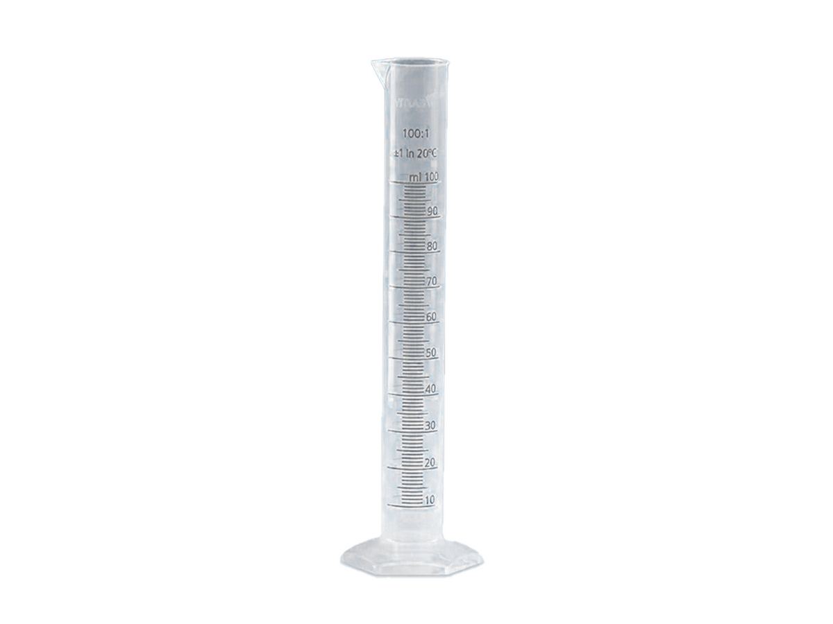 BrandTech Graduated Cylinders, PP, Class B, Tall Form, With Molded Blue Graduations - MSE Supplies LLC