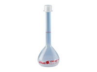 BrandTech Volumetric Flasks, PMP, Class B, With Screw Caps, PP, Labware, BrandTech, MSE Supplies