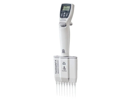 BrandTech Multi-Channel Micropipette Transferpette® -8 Electronic, DE-M - MSE Supplies LLC