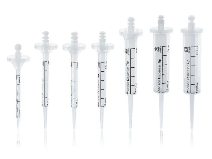 BrandTech Dispenser-Tips PD-Tips II, Set, Type Encoded, CERTIFIED LIFE SCIENCE QUALITY - MSE Supplies LLC