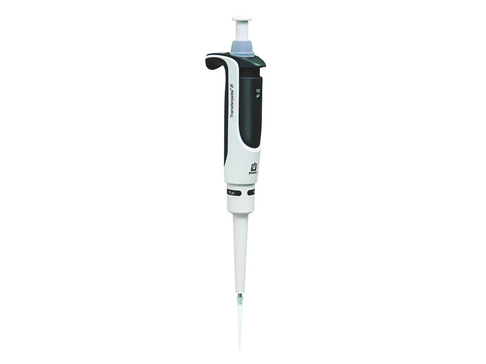 BrandTech Single-Channel Micropipette Transferpette® S, Fixed-Volume, DE-M - MSE Supplies LLC