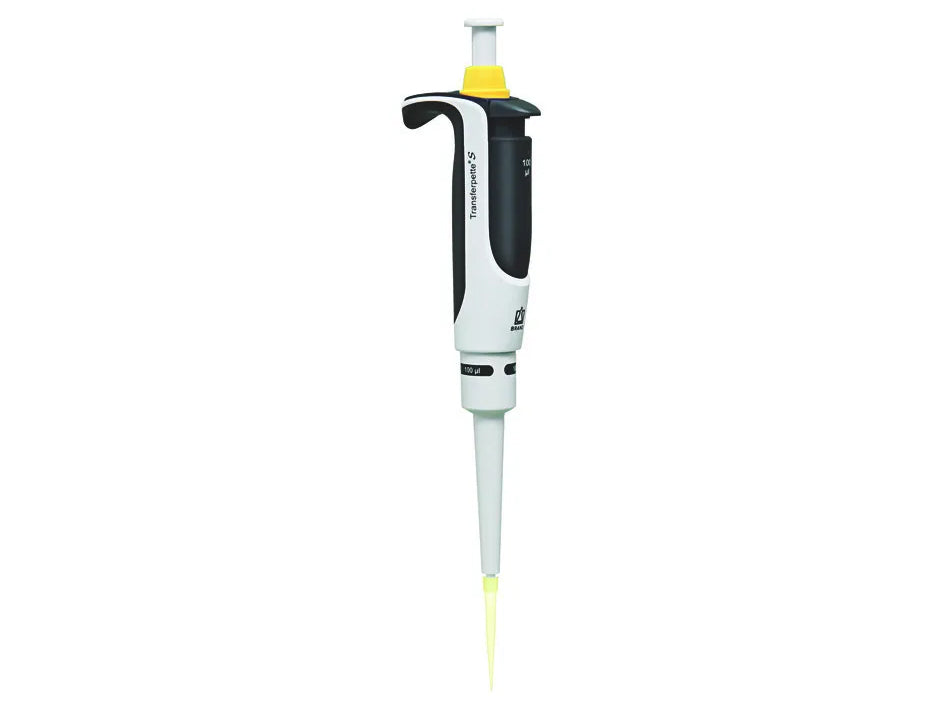 BrandTech Single-Channel Micropipette Transferpette® S, Fixed-Volume, DE-M - MSE Supplies LLC
