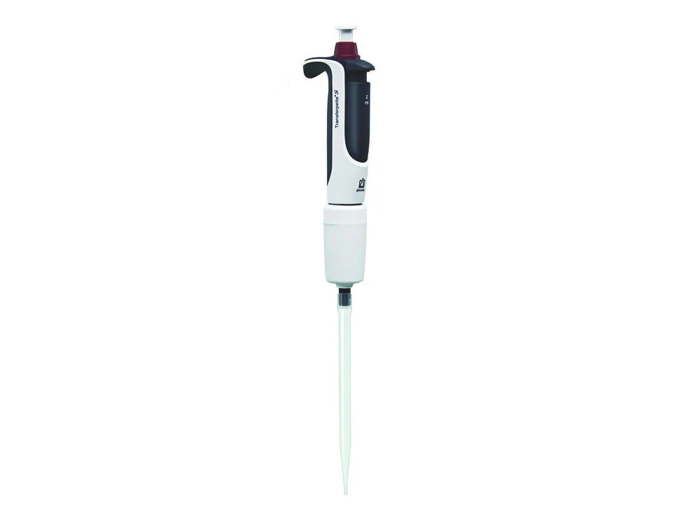 BrandTech Single-Channel Micropipette Transferpette® S, Fixed-Volume, DE-M - MSE Supplies LLC