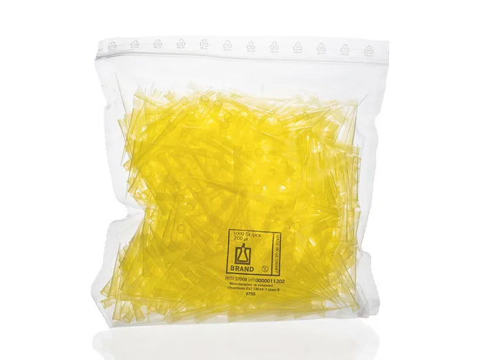 BrandTech Pipette Tips, 2 - 200 µl, PP - MSE Supplies LLC