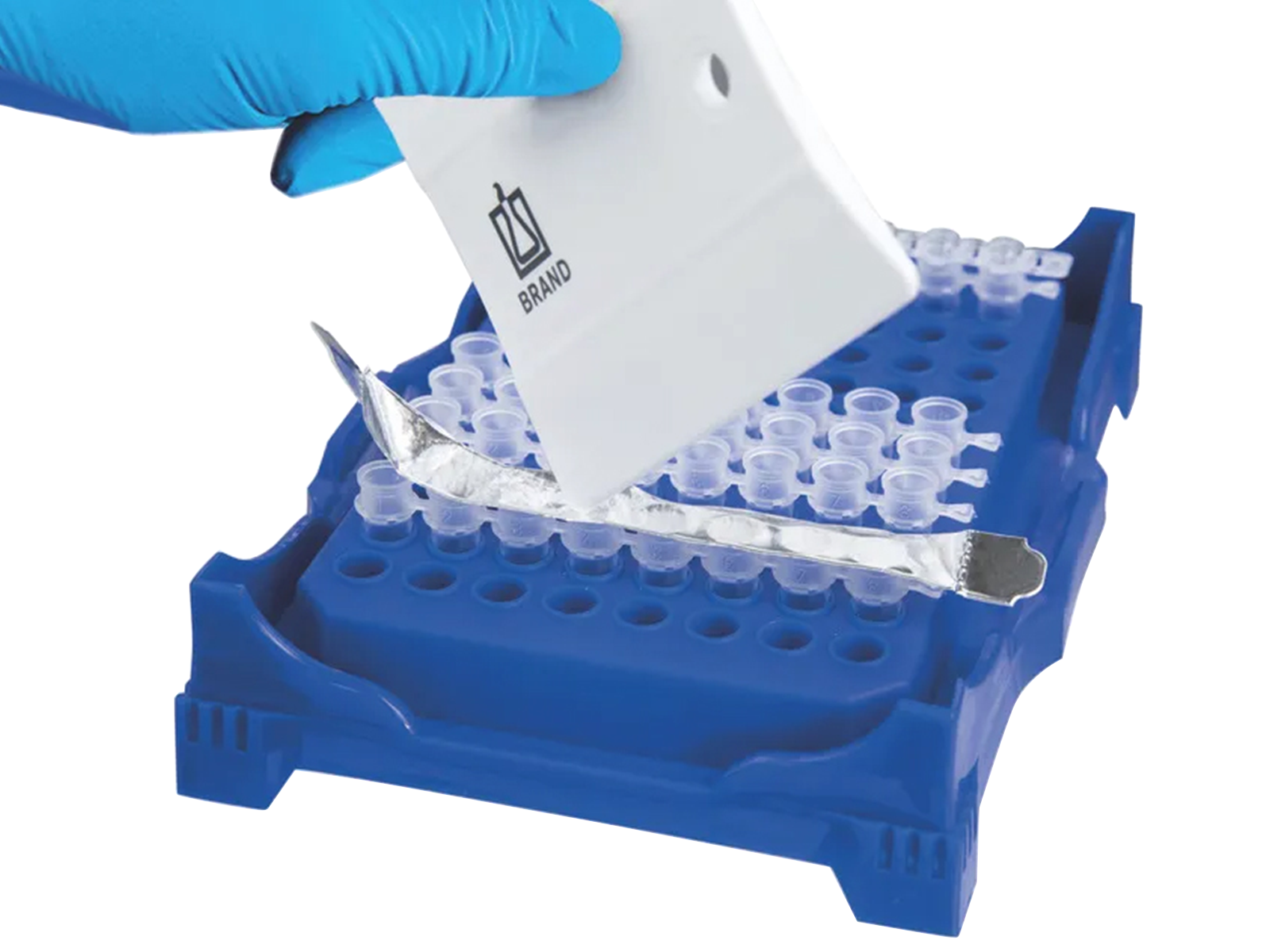 BrandTech Life Science Sealing Films For Storage And Automation, Aluminum, Self-Adhesive - MSE Supplies LLC