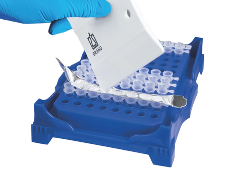 BrandTech Life Science Sealing Films For Storage And Automation, Aluminum, Self-Adhesive - MSE Supplies LLC