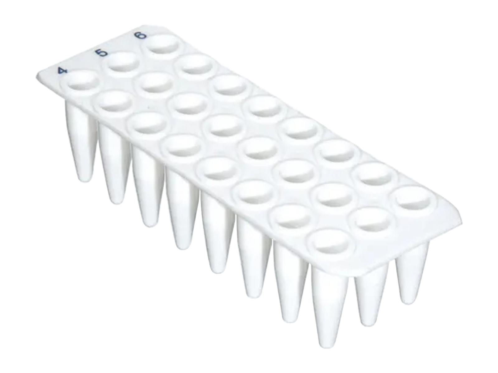 BrandTech PCR Plate 24-Well, PP, 0.2 ml, Without Skirt, BIO-CERT® PCR QUALITY, PCR Products, BrandTech, MSE Supplies