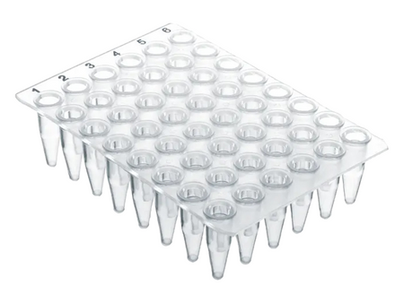 BrandTech PCR Plate 48-Well, PP, 0.2 ml, Without Skirt, BIO-CERT® PCR QUALITY, PCR Products, BrandTech, MSE Supplies