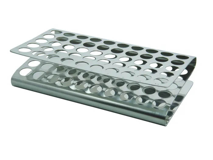 BrandTech Rack for Test Tubes, Stainless Steel, Z-Style - MSE Supplies LLC