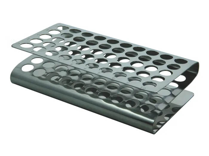 BrandTech Rack for Test Tubes, Stainless Steel, Z-Style - MSE Supplies LLC