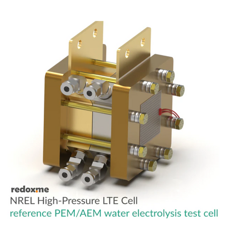 NREL High-Pressure Low-Temperature AEM Electrolysis Cell with 4 cm2 Surface Area - Battery Equipment - Redox.me - MSE Supplies