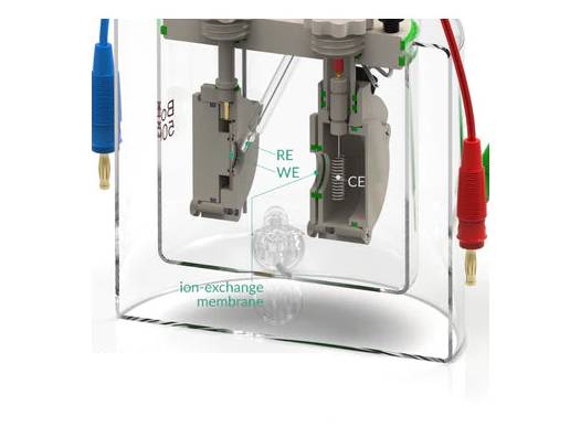 Standard Electrochemical Dual Holder Cell, Electrochemical Products, Redox.me, MSE Supplies
