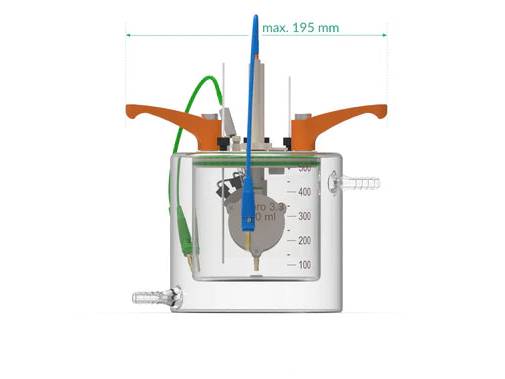 Standard Electrochemical Dual Holder Cell, Electrochemical Products, Redox.me, MSE Supplies