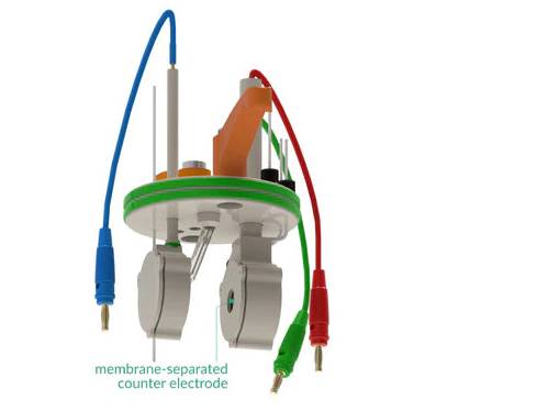 Standard Electrochemical Dual Holder Cell, Electrochemical Products, Redox.me, MSE Supplies