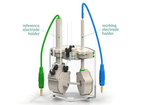 Standard Electrochemical Triple Holder Cell Setup, Electrochemical Products, Redox.me, MSE Supplies