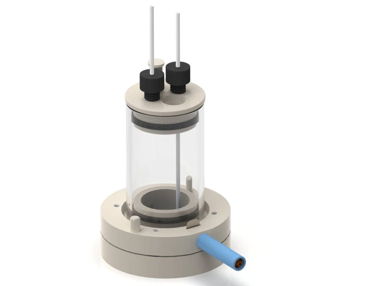 Bottom Mount Front Contact Electrochemical Cell, Electrochemical Products, Redox.me, MSE Supplies