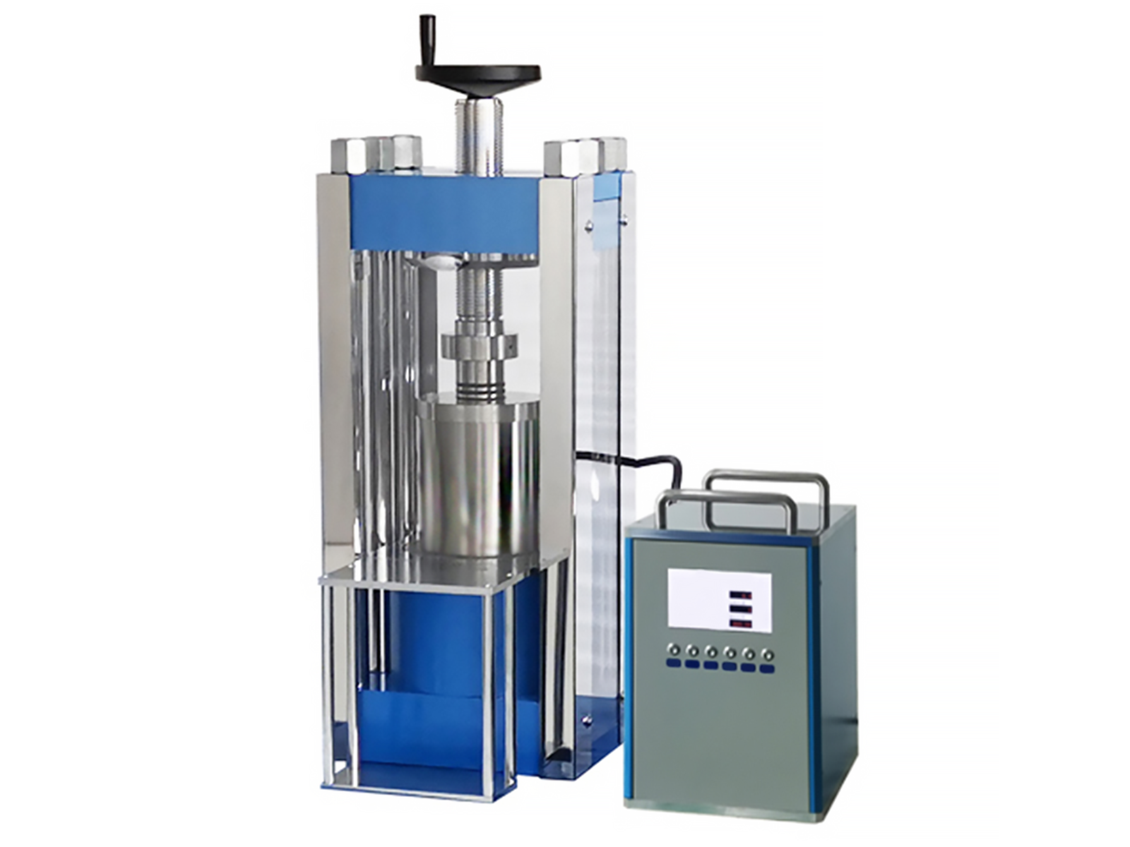 MSE PRO 150T Split Type Electrical Cold Isostatic Press (CIP) with 80mm ID Vessel and Safety Shield, Pellet Press Die Set, MSE Supplies LLC, MSE Supplies