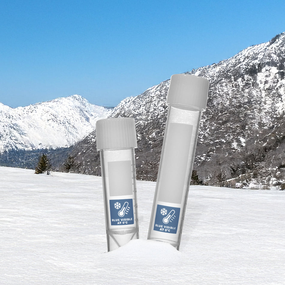 Transport Vials, Screwcap, 10mL, TempPatch