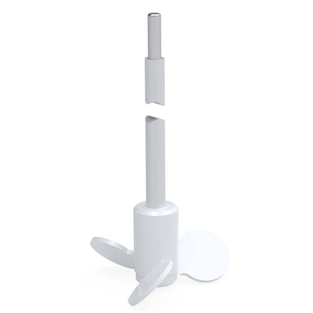 BOLA Propeller Stirrer Shafts (PTFE ) - L 450 mm Ø 6 mm aØ 50 mm