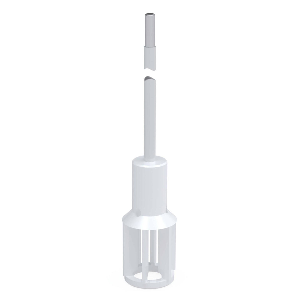 BOLA Fan-Shaped Stirrer Shafts (PTFE ) - L 450 mm Ø 8 mm aØ 38 mm