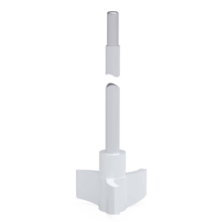 BOLA Impeller Stirrer Shafts (PTFE ) - L 450 mm, Ø 10 mm, a Ø 60 mm