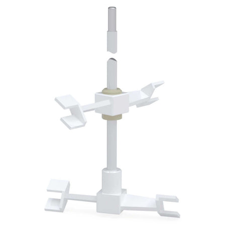 BOLA Double Impulse Stirrer Shafts (PTFE ) - L 800 mm, Ø 16 mm, aØ 140 mm